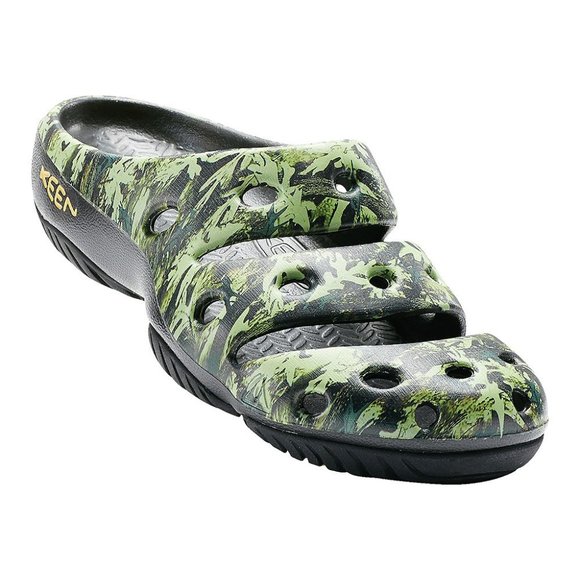 Keen Women's Green Camo Slip-On Shoes - Picture 2 of 12
